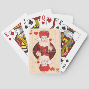 Jeu De Cartes Reine Des Coeurs Jouer Des Cartes