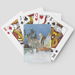 Jeu De Cartes Reine des neiges Russe Princesse Reindeer