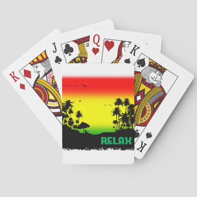 Jeu De Cartes relaxation rasta (dos)