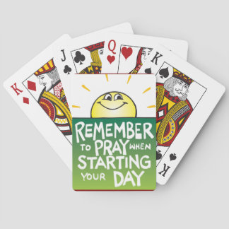 Jeu De Cartes Remember to Pray Everyday