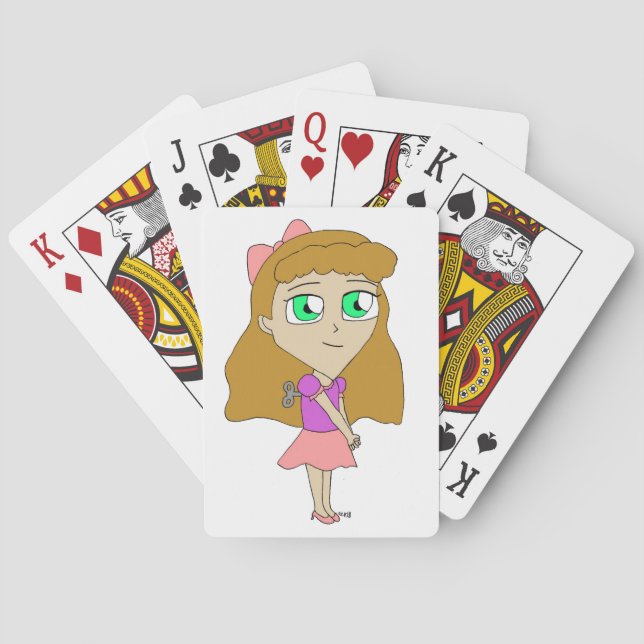Jeu De Cartes remonter chibi (dos)