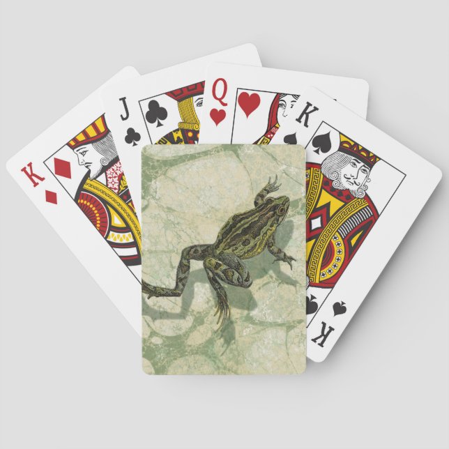 Jeu De Cartes Remonter le crapaud dans l'eau (dos)