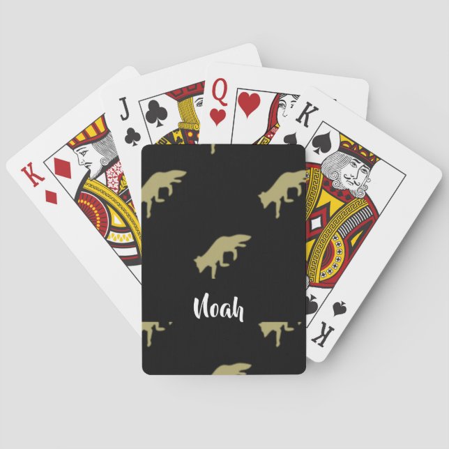 Jeu De Cartes renard (dos)