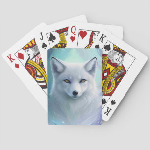 Jeu De Cartes Renard blanc Extraordinaire sur Icy Land