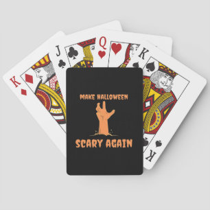 Jeu De Cartes Rendre Halloween effrayant Trumpkin classique Zomb
