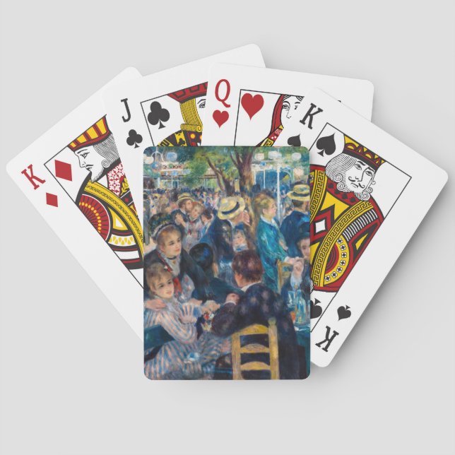 Jeu De Cartes Renoir - Danse au Moulin de la Galette (dos)