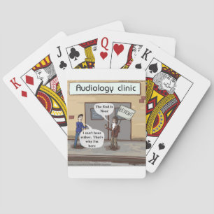 Jeu De Cartes Repentez-vous pour le cabinet d'audiologie drôle