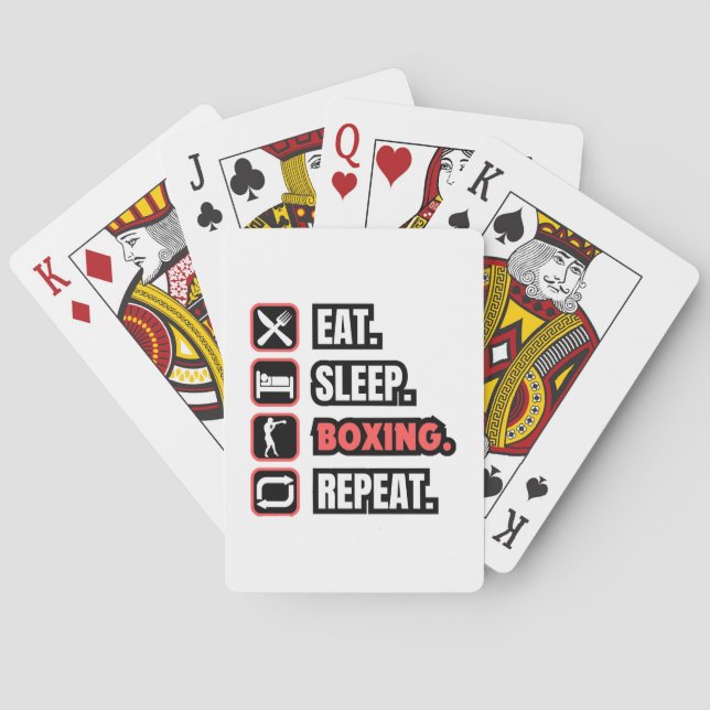 Jeu De Cartes Répéter la boîte de nuit (dos)