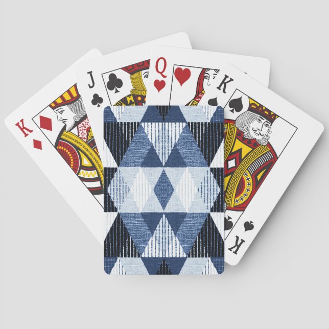Jeu De Cartes Répétition géométrique : Arrière - plan texturé. (dos)