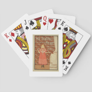 Jeu De Cartes Reproduction of a poster advertising