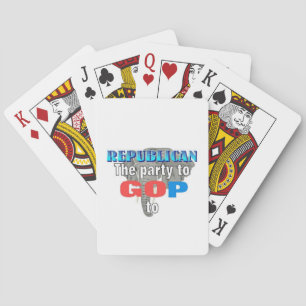 Jeu De Cartes Républicain, le parti auquel aller