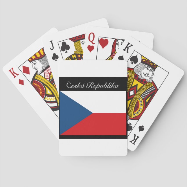 Jeu De Cartes République tchèque vlajka (dos)