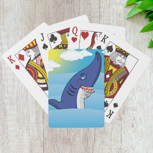 Jeu De Cartes Requin Dans L'Océan