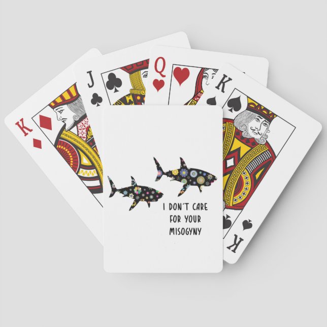 Jeu De Cartes Requin misogynie (dos)
