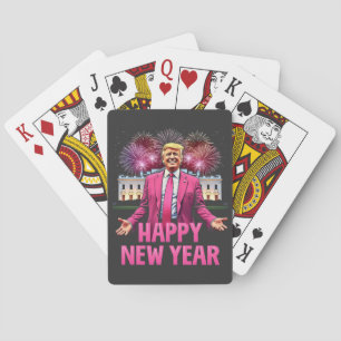 Jeu De Cartes Résolution Trump pour la veille du Nouvel An 2025