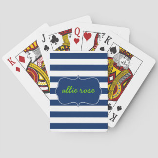 Jeu De Cartes Resort Stripes