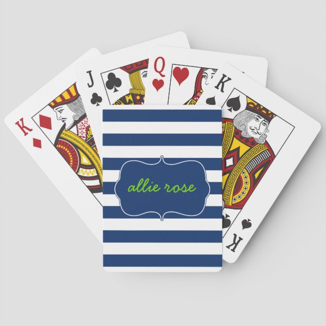 Jeu De Cartes Resort Stripes (dos)