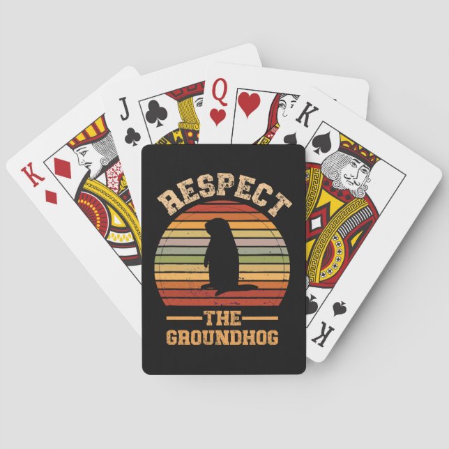 Jeu De Cartes Respectez Les Vacances De La Marmotte (dos)