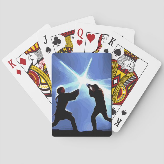 Jeu De Cartes Ressentez la Force (dos)