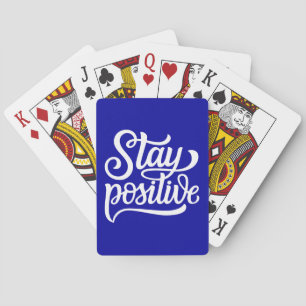 Jeu De Cartes Rester bleu positif