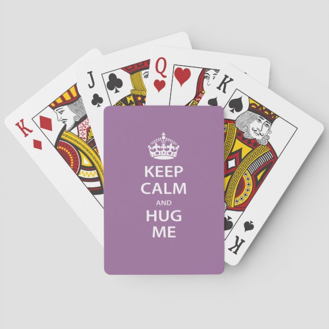 Jeu De Cartes Restez Calme et Faites-Moi un Câlin (dos)