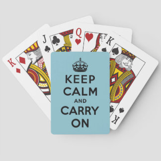 Jeu De Cartes restez calme et poursuivez Original