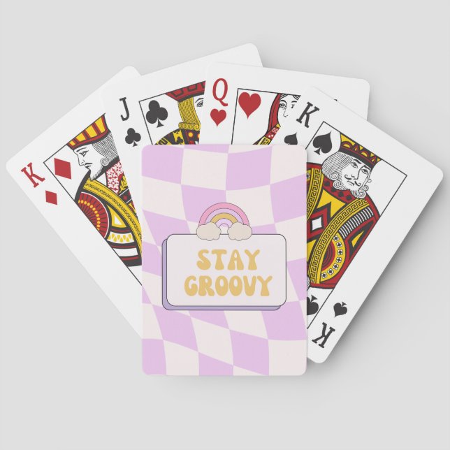 Jeu De Cartes Restez Groovy (dos)