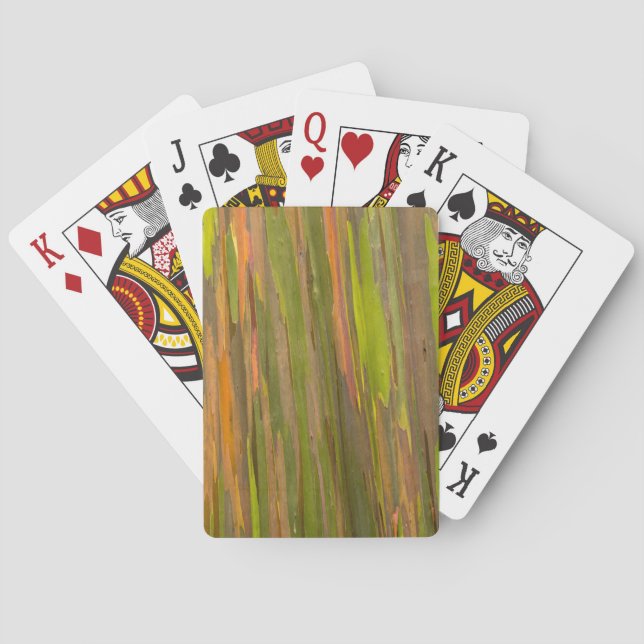 Jeu De Cartes Résumé de l'écorce d'eucalyptus (dos)