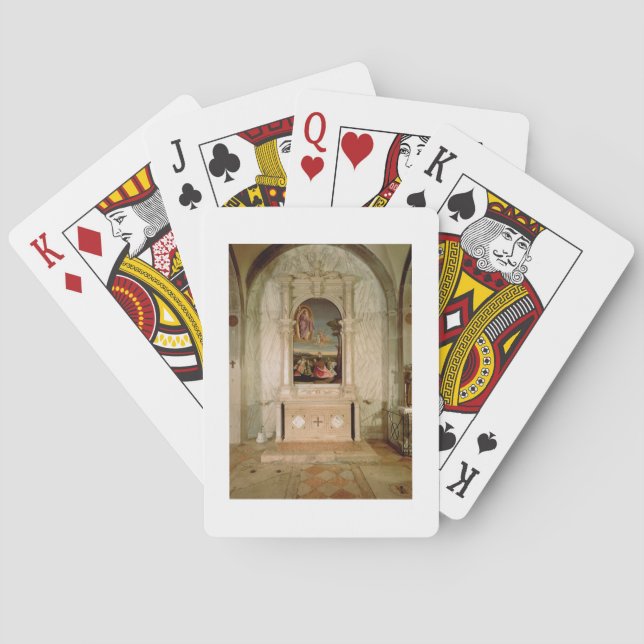 Jeu De Cartes Retable de Sainte-Christine (dos)