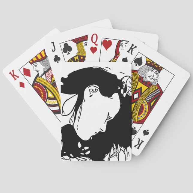 Jeu De Cartes Retenez Les Cheveux (dos)