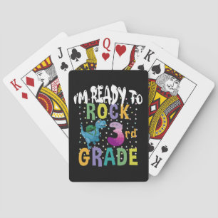 Jeu De Cartes Retour à l'école Je suis prêt à écraser la 3e anné