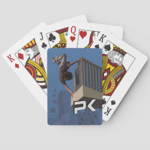 Jeu De Cartes Retourner Parkour Rail