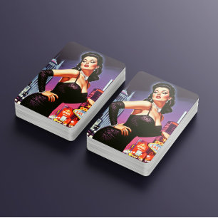 Jeu De Cartes Rétro Las Vegas Pin-up