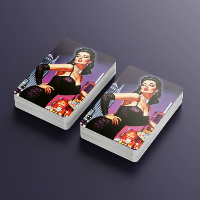 Jeu De Cartes Rétro Las Vegas Pin-up (Créateur téléchargé)