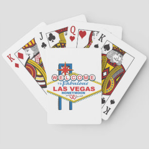 Jeu De Cartes Rétro lune de miel de Las Vegas