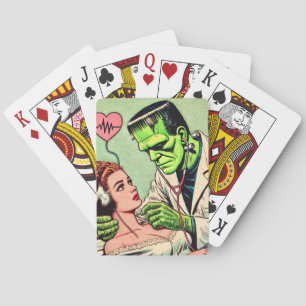 Jeu De Cartes Retro Monster Love Comics