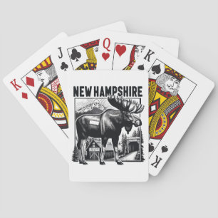 Jeu De Cartes Retro New Hampshire
