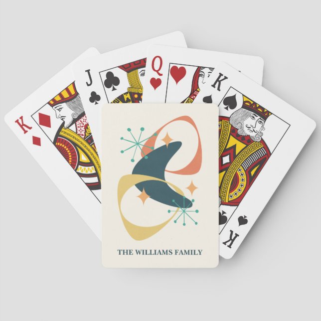 Jeu De Cartes Rétro Personnalisé (dos)
