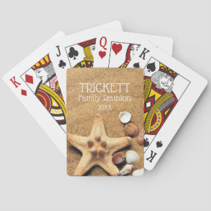 Jeu De Cartes Retrouvailles De La Famille De Plage Starfish Et S