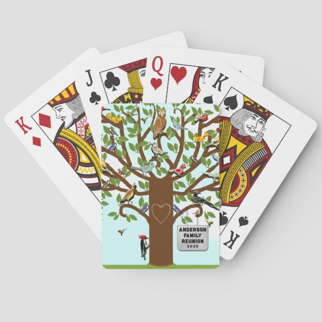Jeu De Cartes Réunion de famille (dos)