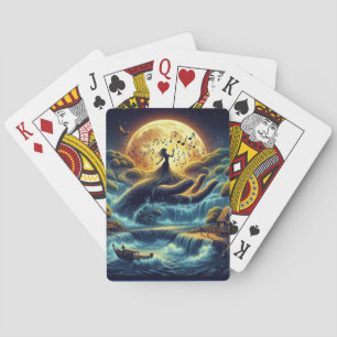 Jeu De Cartes Rêverie au Clair de Lune – Paysage de Rêves