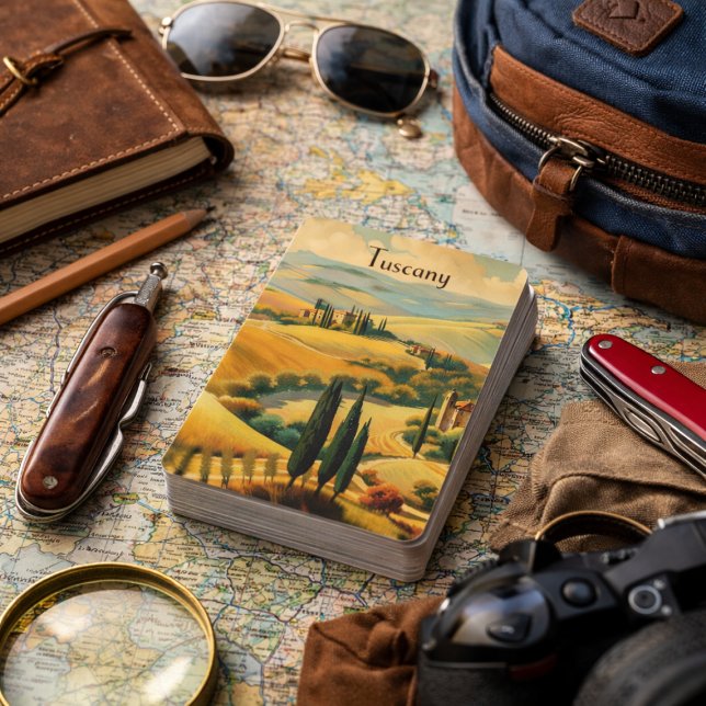 Jeu De Cartes Rêves toscans dorés (Créateur téléchargé)