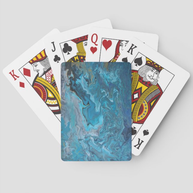 Jeu De Cartes Rhapsody en Turquoise (dos)