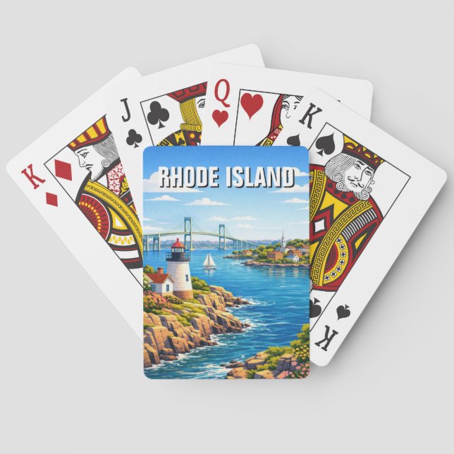 Jeu De Cartes Rhode Island Travel (dos)