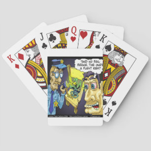 Jeu De Cartes Rick London Oiseau Criminel Drôle Risque de Vol