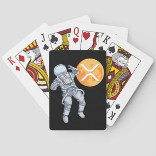 Jeu De Cartes Ripple XRP Cryptodevise -Astronaute de Crypto