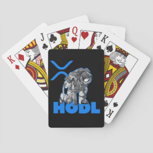 Jeu De Cartes Ripple XRP Cryptomonnaie -Crypto Astronaut-HODL