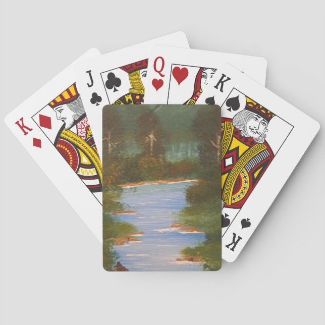 Jeu De Cartes River Playing Cards (dos)