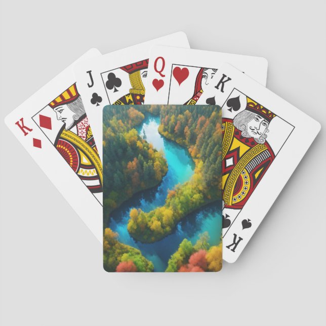 Jeu De Cartes Rivière (dos)