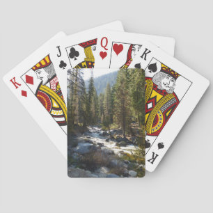 Jeu De Cartes Rivière Kaweah dans le parc national de Sequoia